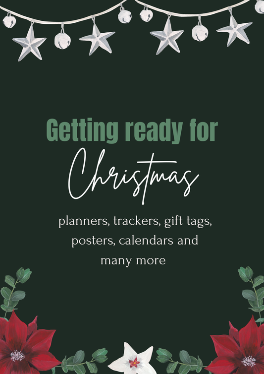 Christmas Templates, Planners
